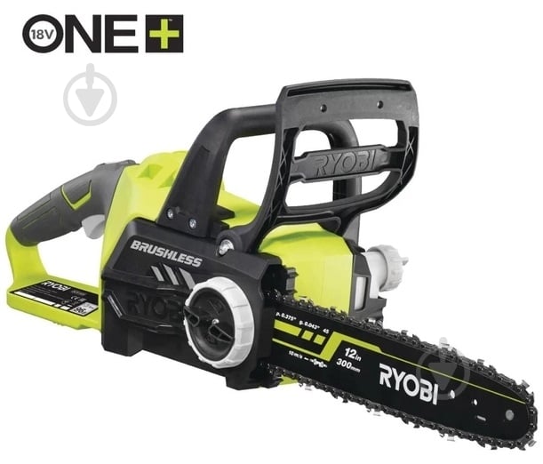 Пила ланцюгова акумуляторна RYOBI ONE+ RCS1830-140B (5133005547) - фото 4 Пила ланцюгова акумуляторна RYOBI ONE+ RCS1830-140B (5133005547) - фото 4