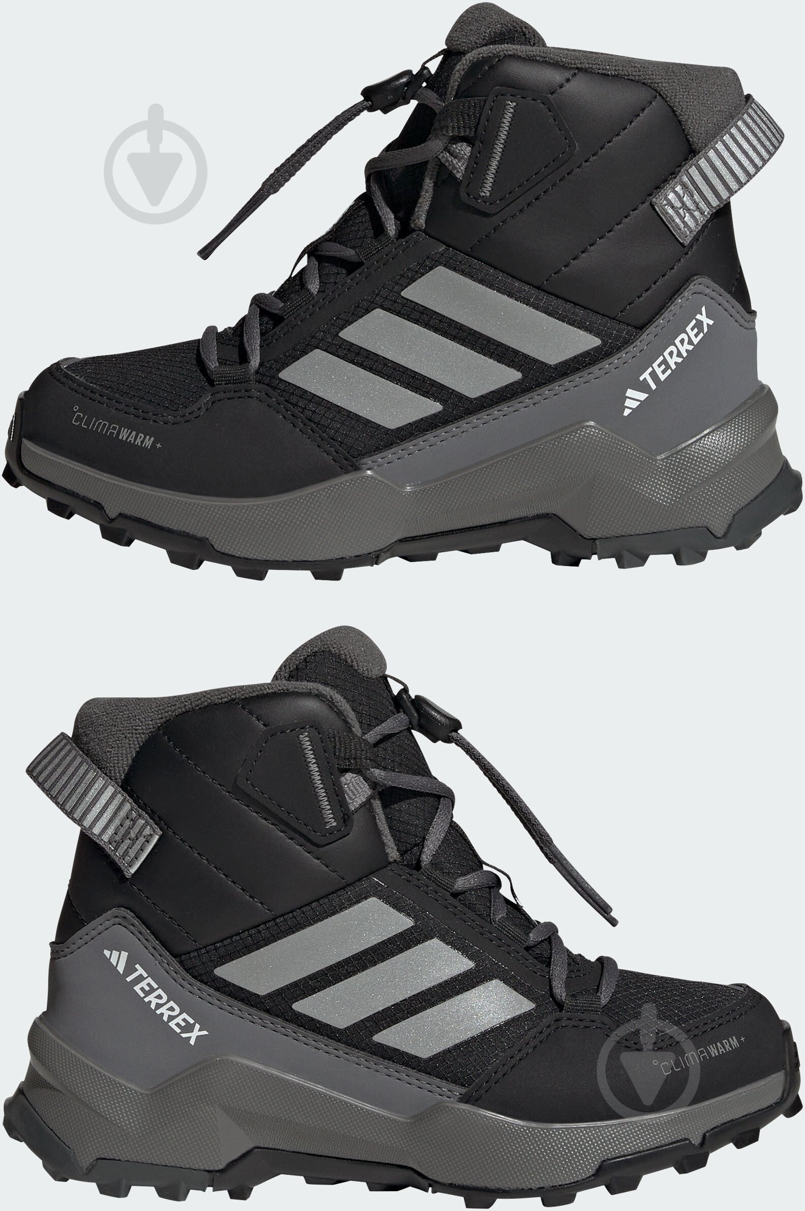 Чоботи Adidas Terrex Ax4R Cw+ Mid JH5490 р.37 1/3 чорний - фото 5