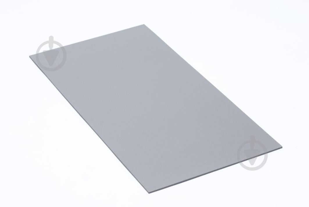 Лист ПВХ вспененный Onduclair 500х1000х3 мм серый - фото 1