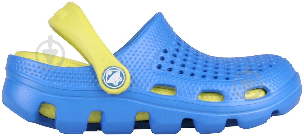 Сабо Coqui р. 26/27 синій із жовтим 6101 - фото 1 Сабо Coqui р. 26/27 синій із жовтим 6101 - фото 1