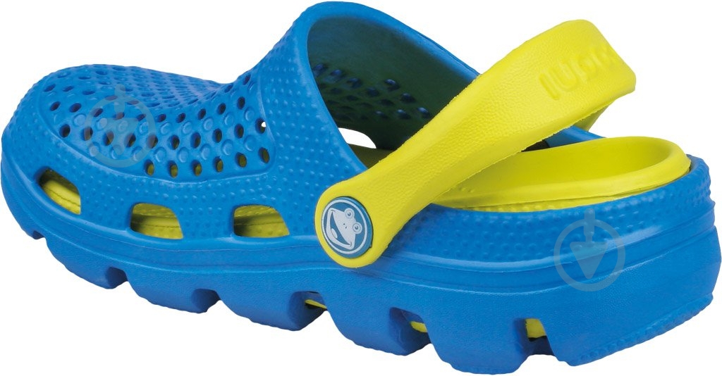 Сабо Coqui р. 26/27 синій із жовтим 6101 - фото 3 Сабо Coqui р. 26/27 синій із жовтим 6101 - фото 3