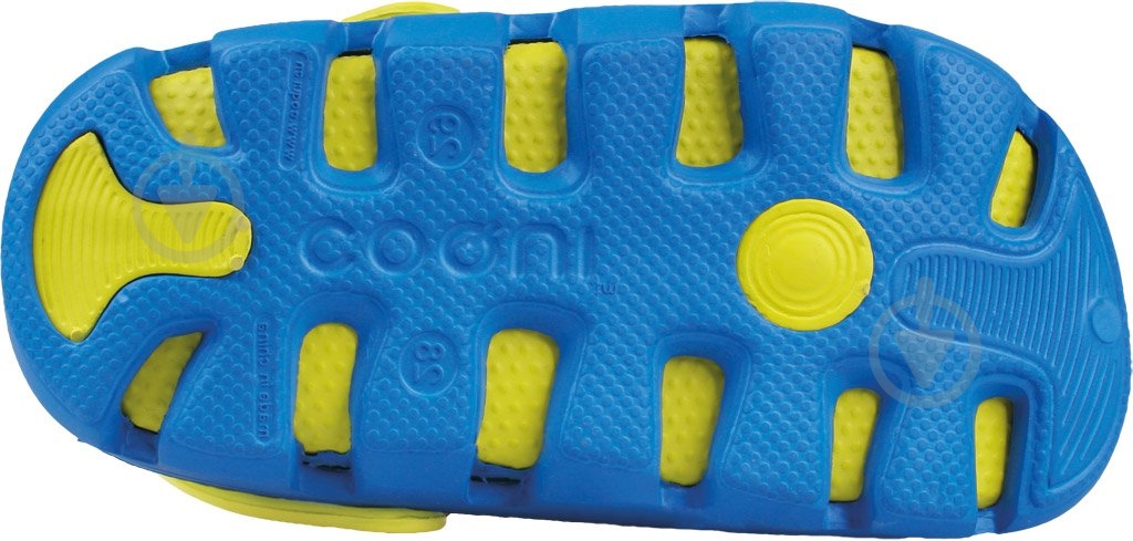 Сабо Coqui р. 26/27 синій із жовтим 6101 - фото 4 Сабо Coqui р. 26/27 синій із жовтим 6101 - фото 4