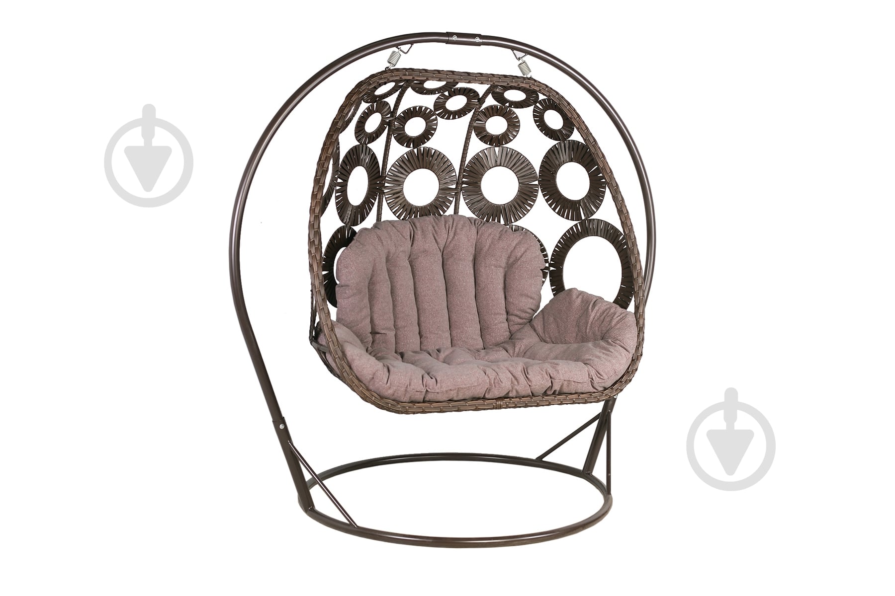 Кресло-кокон Венера NEW коричневый - фото 1