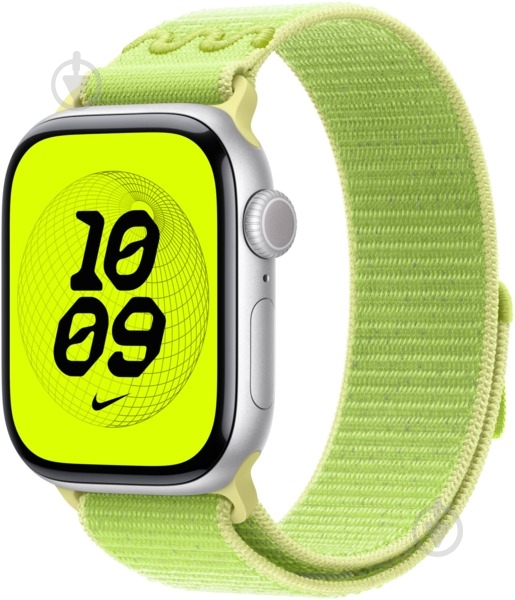 Ремешок Apple 46 мм Nike Sport Loop volt splash (MGD24ZM/A) - фото 3