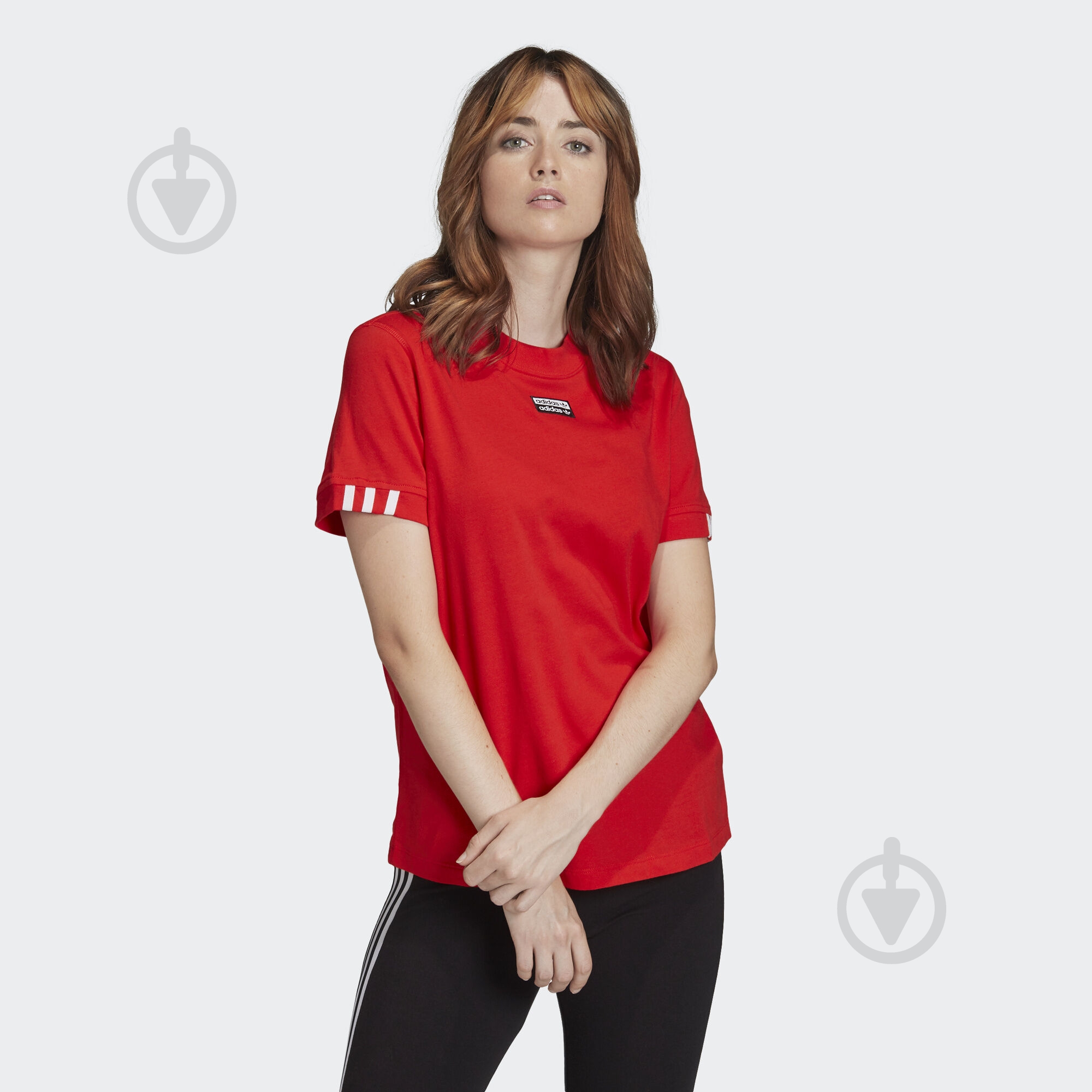 Футболка Adidas Tee FM4881 34 красный - фото 3