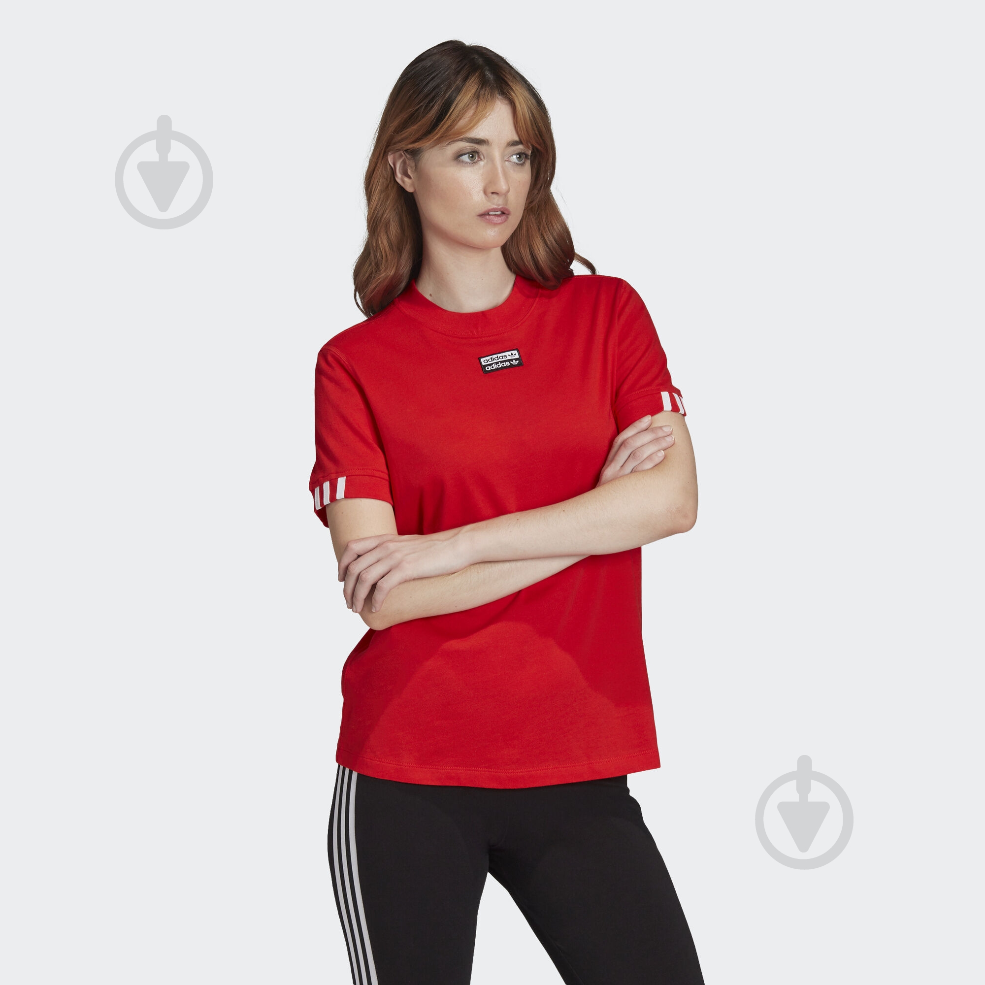 Футболка Adidas Tee FM4881 34 красный - фото 6