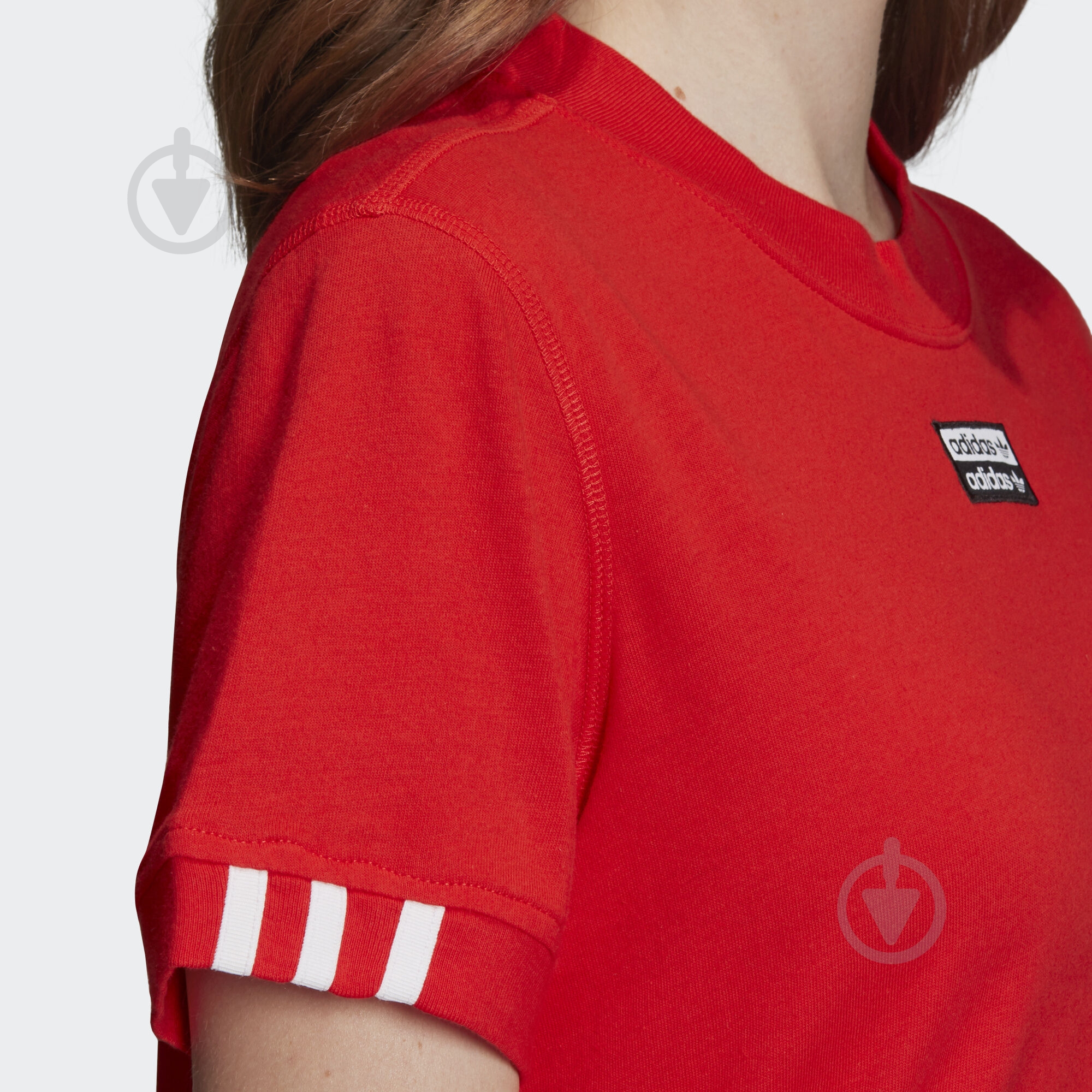 Футболка Adidas Tee FM4881 34 красный - фото 8