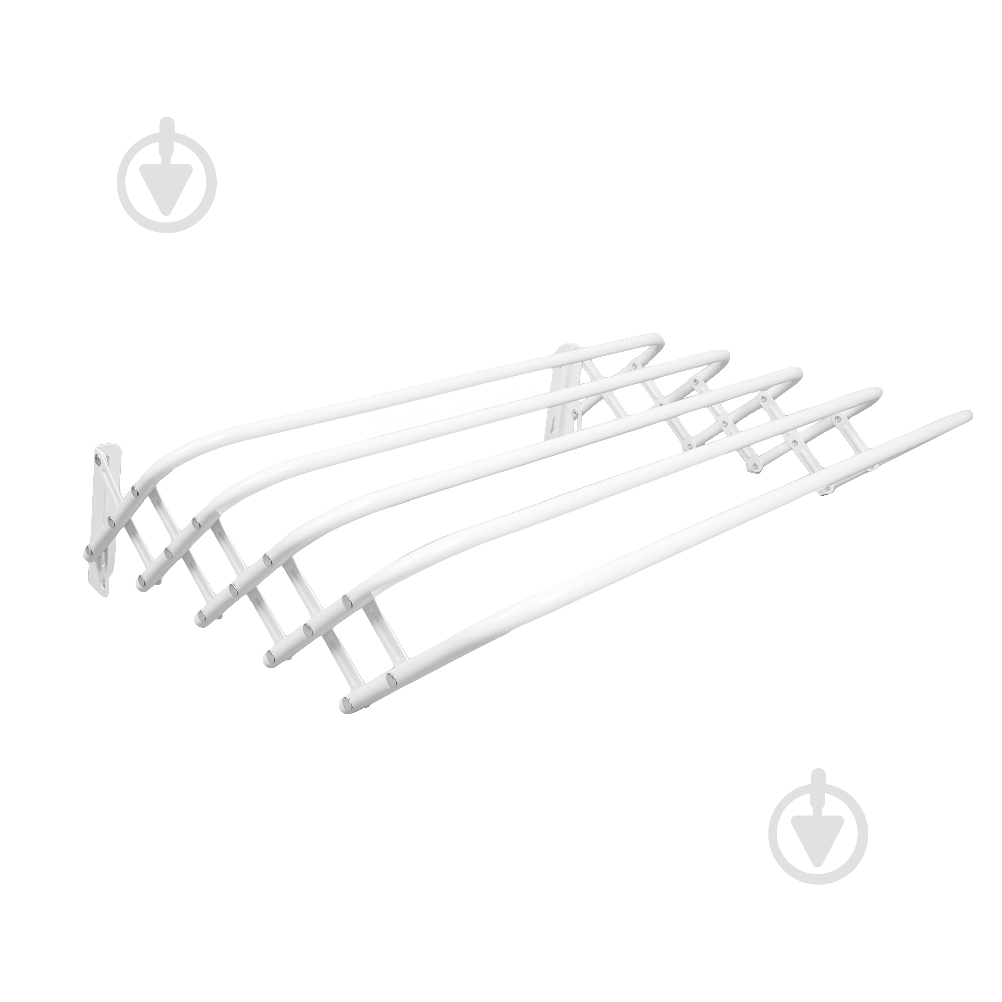 Сушилка для белья Eurohome пристенная RIO 4 м (80 см) - фото 1 Сушилка для белья Eurohome пристенная RIO 4 м (80 см) - фото 1