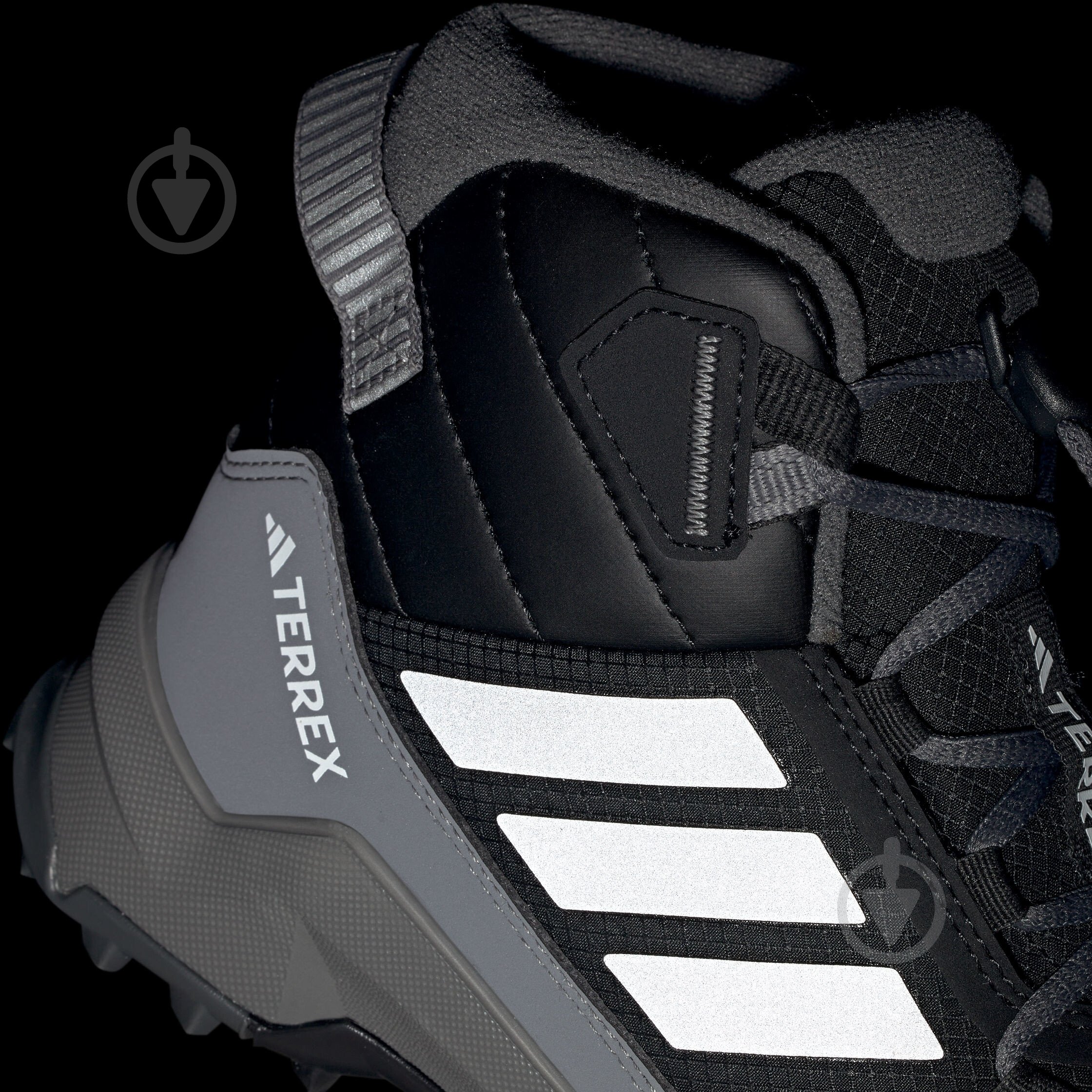Чоботи для хлопчиків Adidas TERREX AX4R CW+ MID JH5490 розмір 38 чорний - фото 11