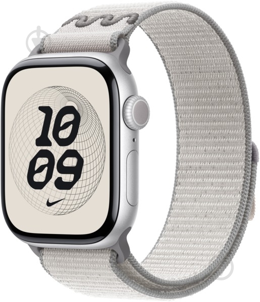 Ремешок Apple 46 мм Nike Sport Loop veiled grey (MGD44ZM/A) - фото 2 Ремешок Apple 46 мм Nike Sport Loop veiled grey (MGD44ZM/A) - фото 2