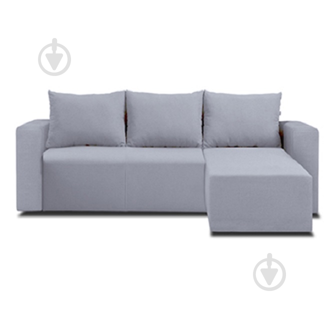 Диван кутовий PRAKTICA Sofa Теодор світло-сірий 2215x1390x710 мм - фото 1
