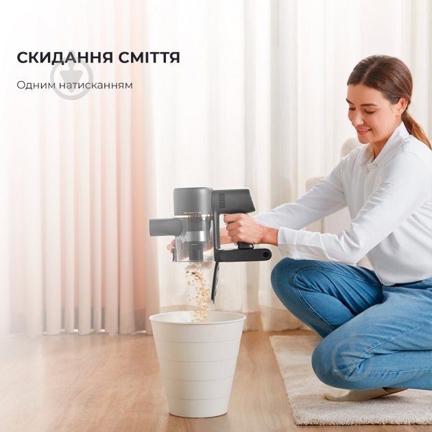 Пылесос аккумуляторный DREAME R10 PRO black - фото 37