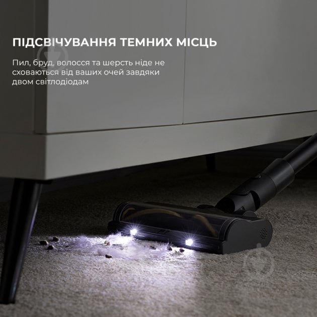 Пылесос аккумуляторный DREAME R10 PRO black - фото 35