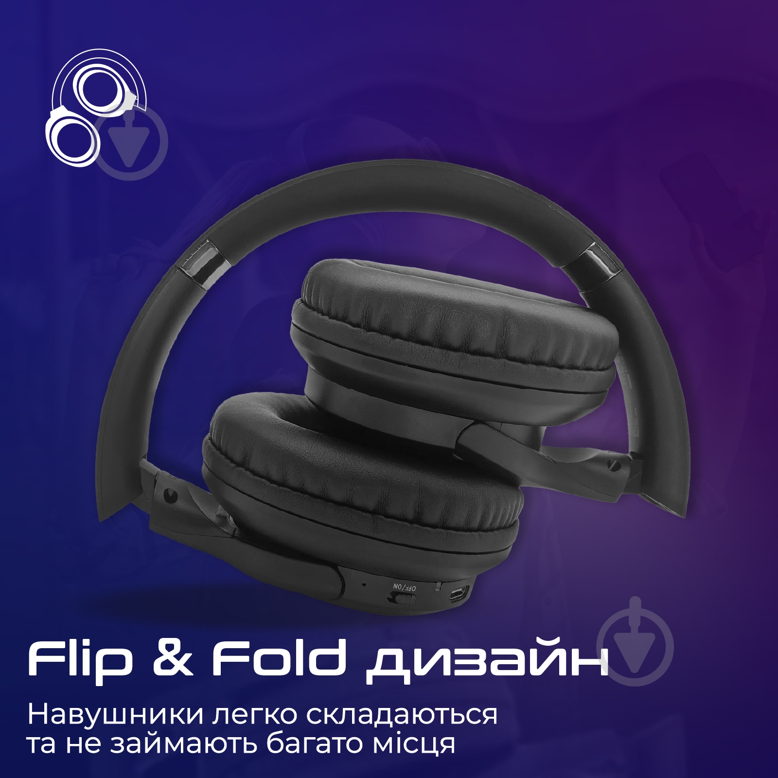 Навушники Promate LaBoca-Pro black (laboca-pro.black) - фото 5