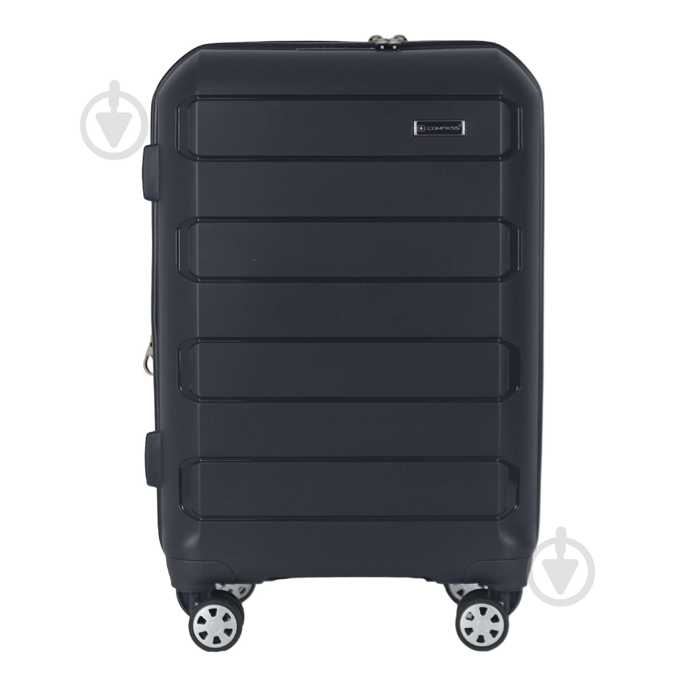 Чемодан Compass N1312 L синий 50x29x71 см - фото 8