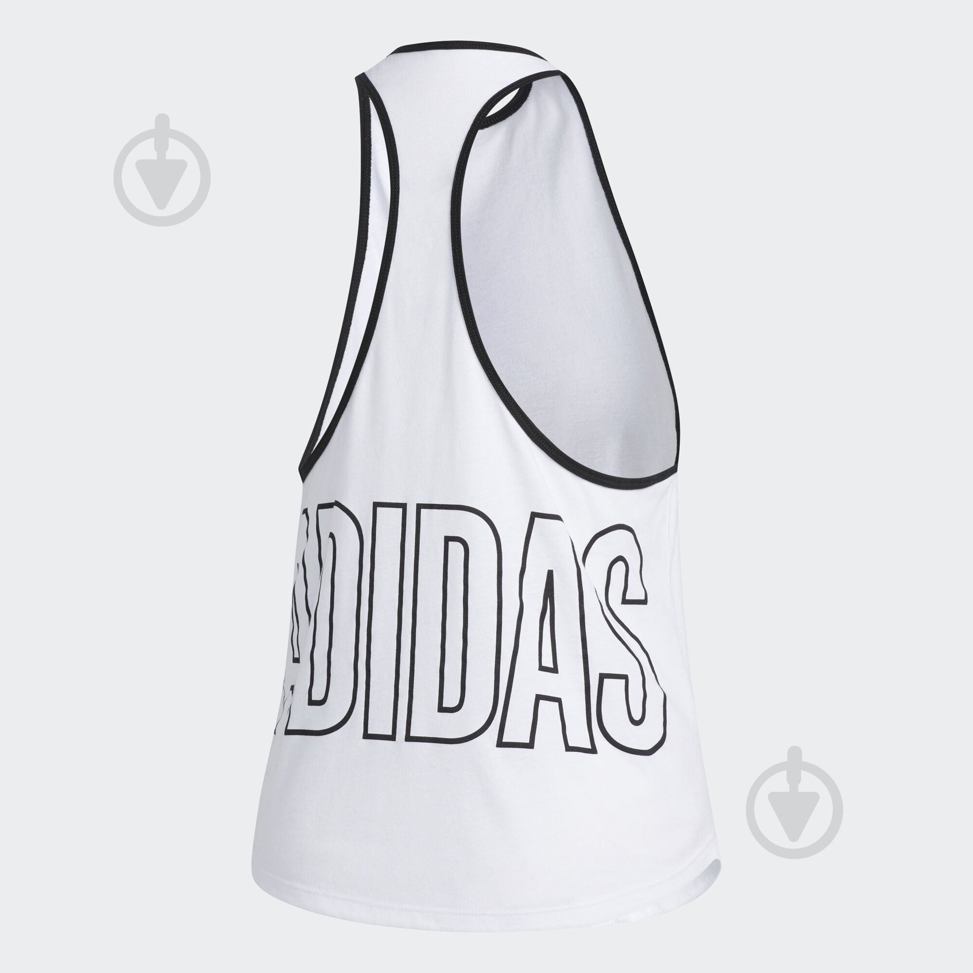 Майка Adidas ALPHA TNK GFX W FM5109 р.S білий - фото 2