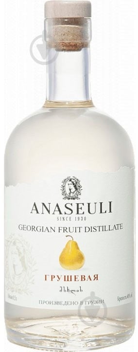 Водка Анасеули грушевая 40% 0,7 л - фото 1