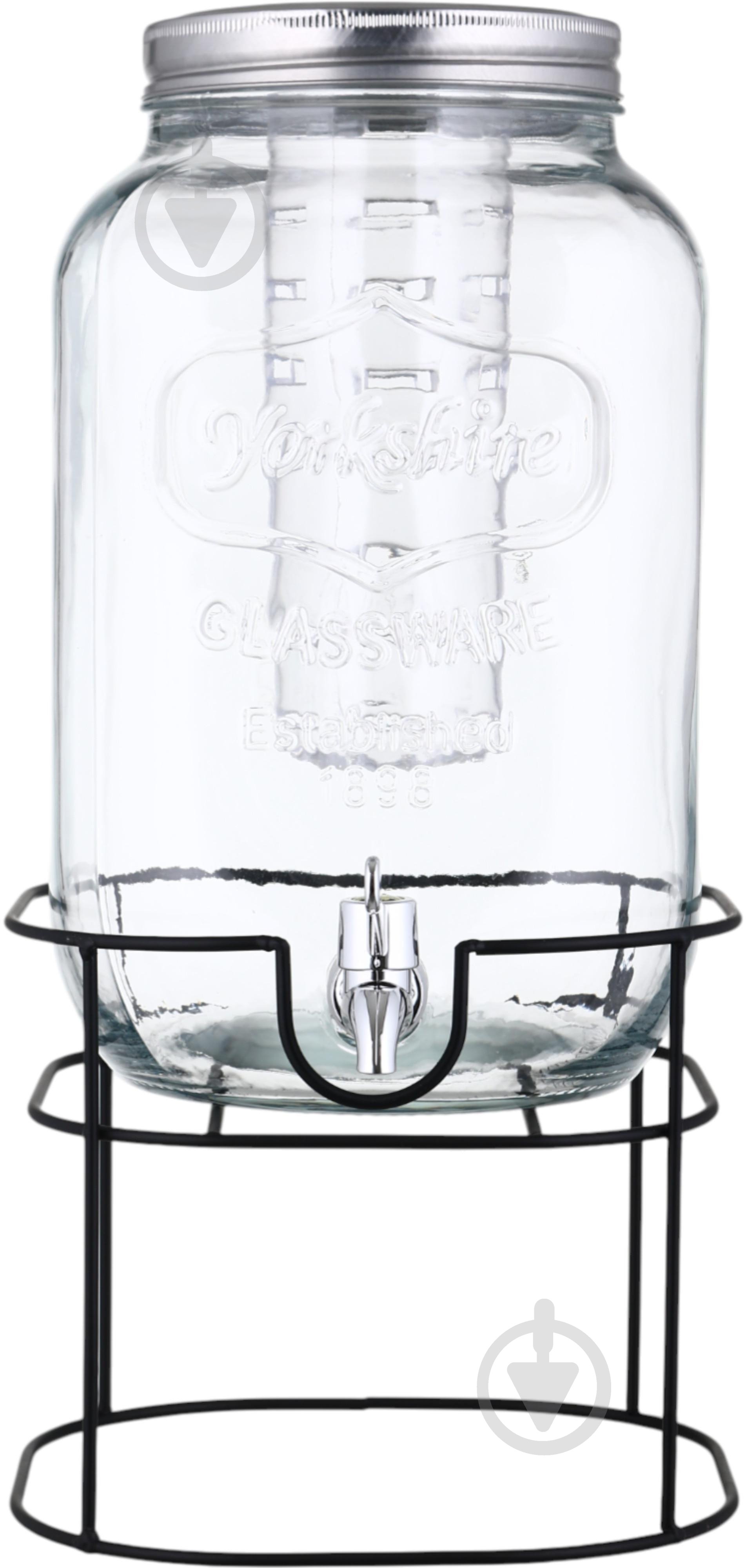 Емкость для напитков Magic Fruit 8 л с крышкой краном и фильтром - фото 1 Емкость для напитков Magic Fruit 8 л с крышкой краном и фильтром - фото 1