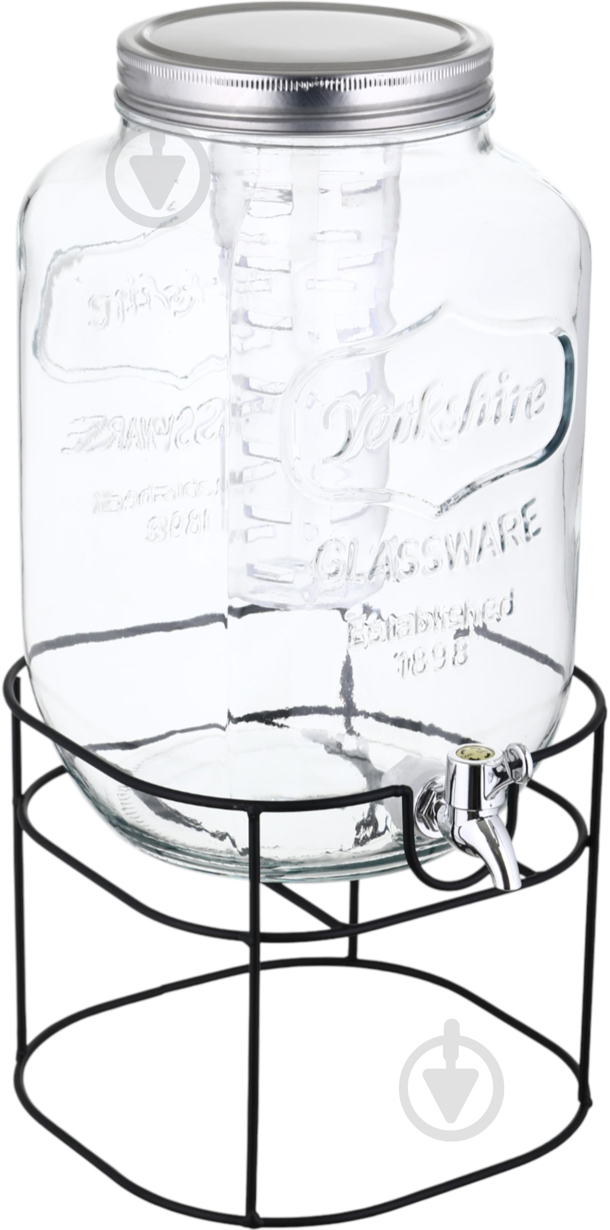 Емкость для напитков Magic Fruit 8 л с крышкой краном и фильтром - фото 2 Емкость для напитков Magic Fruit 8 л с крышкой краном и фильтром - фото 2