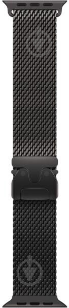 Ремешок Apple 49 мм Small Milanese Loop black titanium (MGHR4ZM/A) - фото 1 Ремешок Apple 49 мм Small Milanese Loop black titanium (MGHR4ZM/A) - фото 1