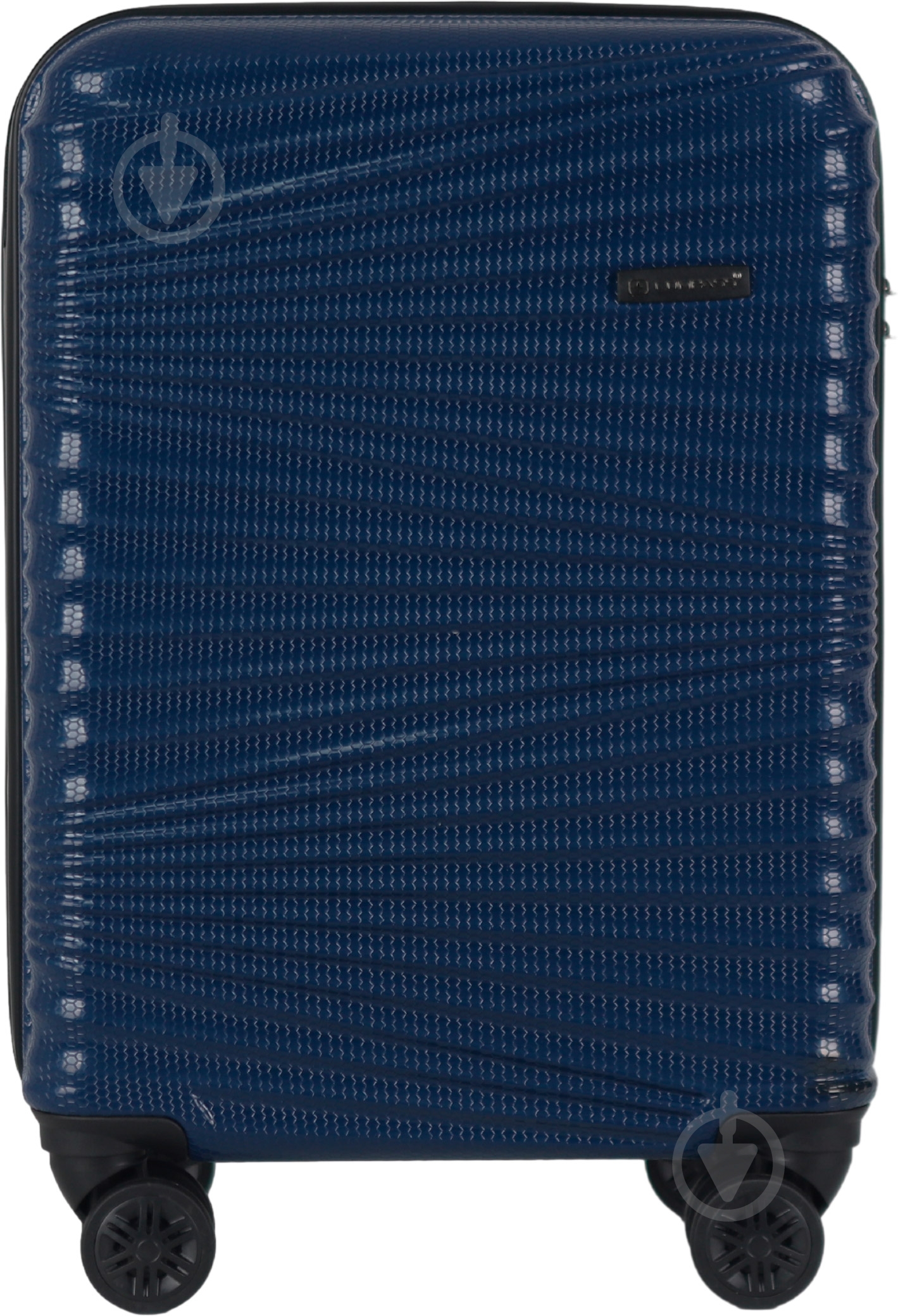 Валіза Compass N1520 M синій 40x27x64 см - фото 1
