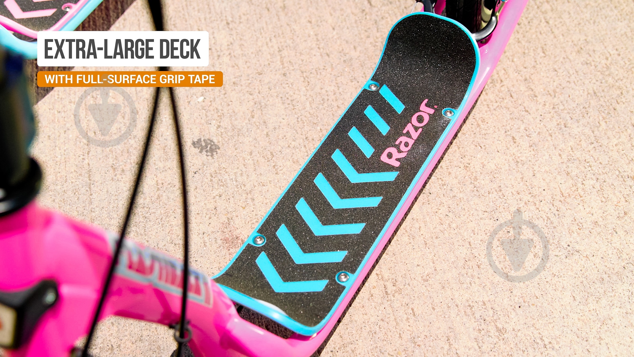 Самокат Razor Flashback розовый 859107 - фото 5 Самокат Razor Flashback розовый 859107 - фото 5