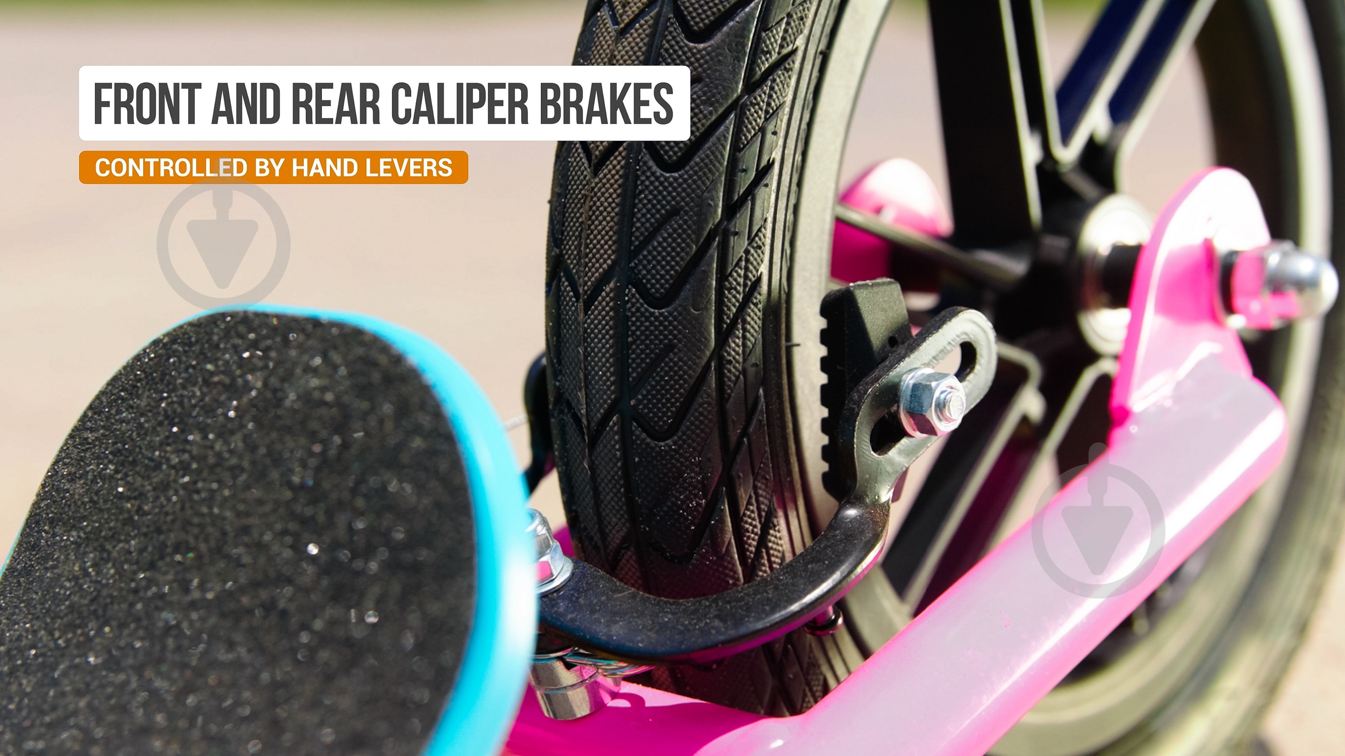 Самокат Razor Flashback розовый 859107 - фото 8 Самокат Razor Flashback розовый 859107 - фото 8