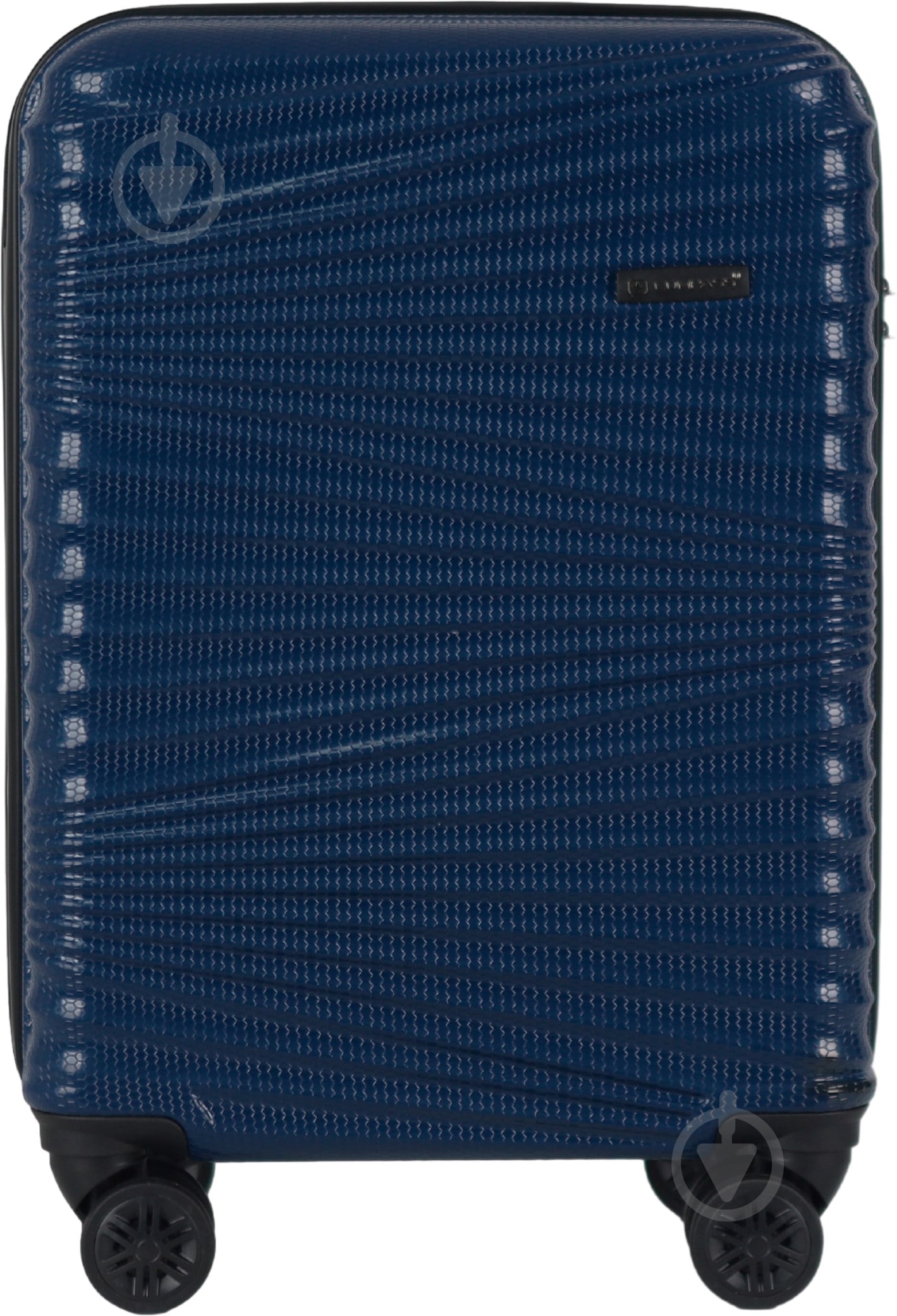 Чемодан Compass N1520 L синий 46,5x29,5x74 см - фото 1