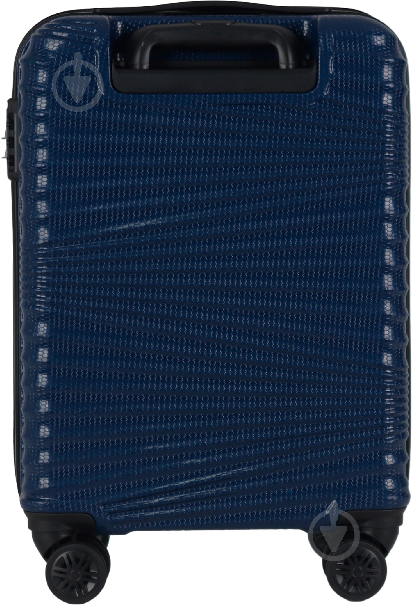 Чемодан Compass N1520 L синий 46,5x29,5x74 см - фото 4