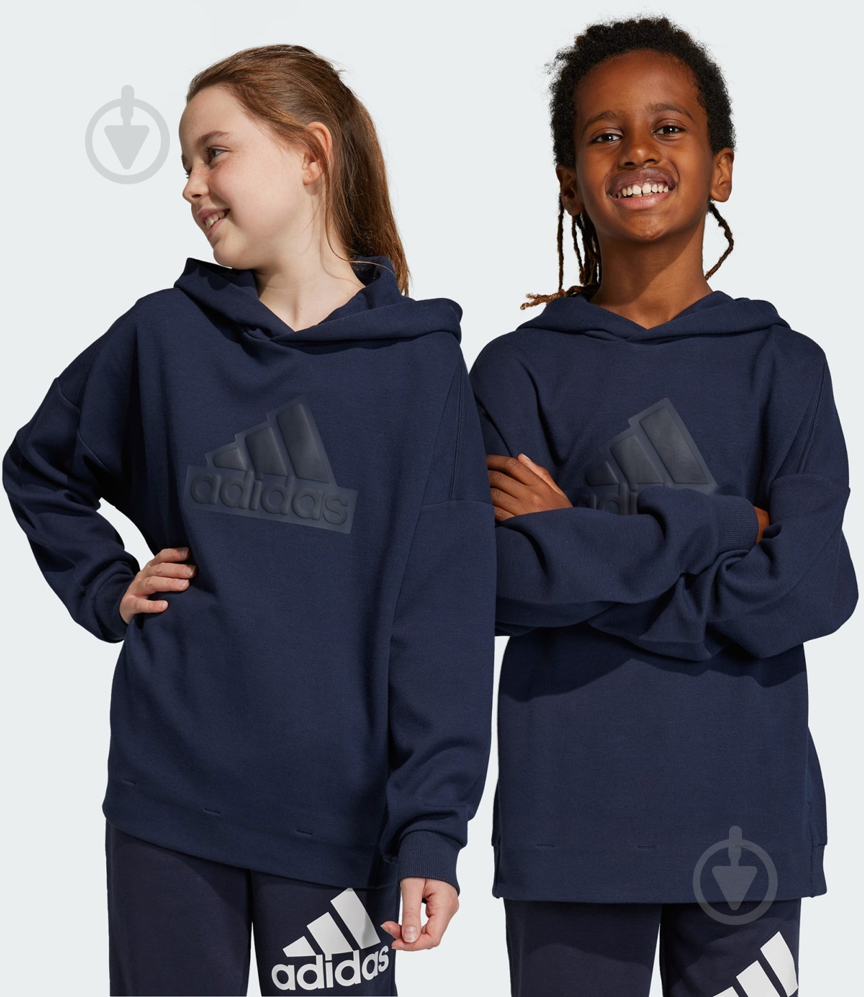 Джемпер Adidas IC9536 р.152 темно-синій - фото 6