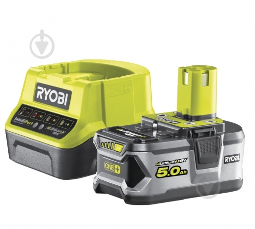 Аккумуляторная батарея и зарядное устройство RYOBI 18,0V 5Ah RC18120-150 - фото 1 Аккумуляторная батарея и зарядное устройство RYOBI 18,0V 5Ah RC18120-150 - фото 1