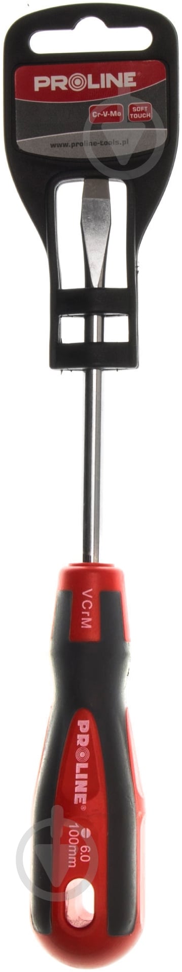Отвертка Proline Soft-Touch SL6×100 мм 10106 - фото 2