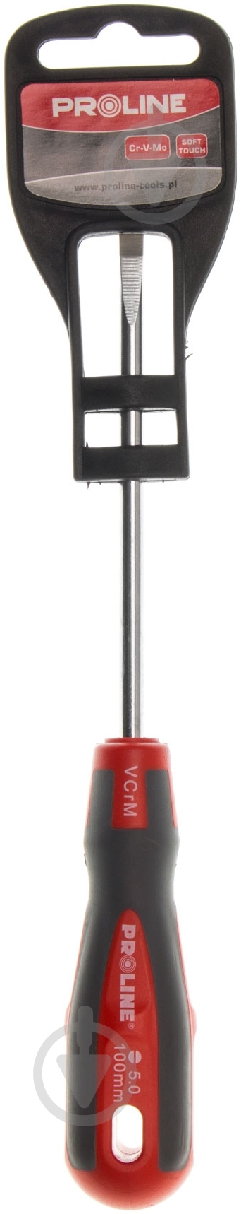 Отвертка Proline Soft-Touch SL5×100 мм 10153 - фото 2