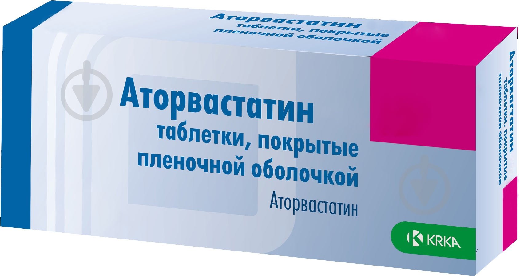 Аторвастатин №90 (10х9) таблетки 30 мг - фото 1 Аторвастатин №90 (10х9) таблетки 30 мг - фото 1
