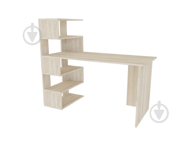 Стол компьютерный DC Robert левый дуб сонома - фото 1