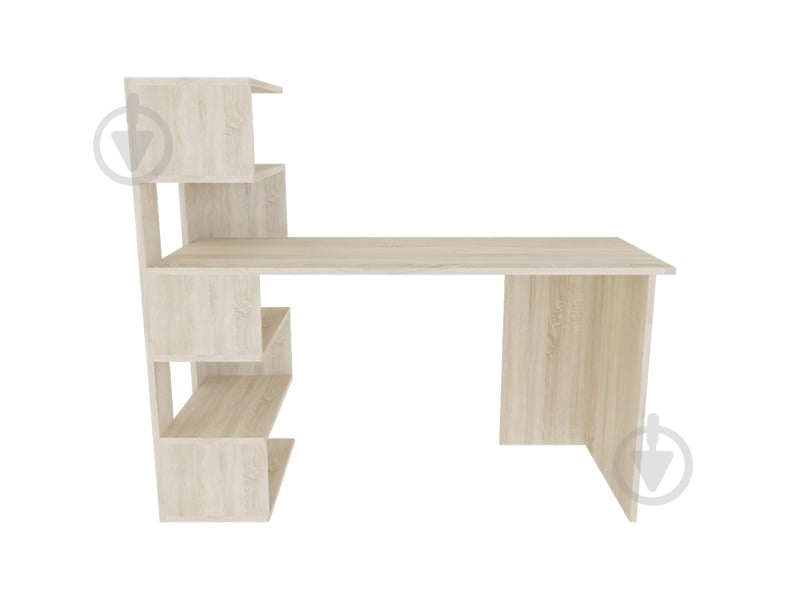 Стол компьютерный DC Robert левый дуб сонома - фото 3