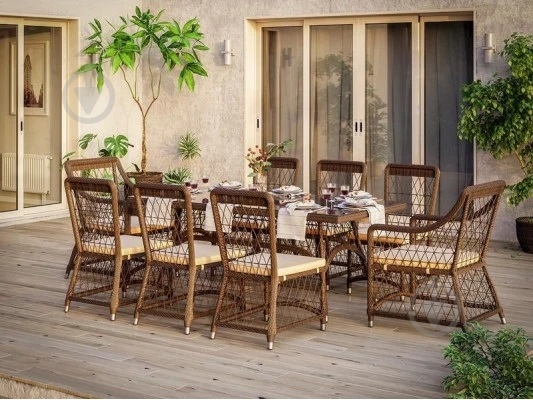 Стілець Matori з ротангу "Бронза" - фото 3