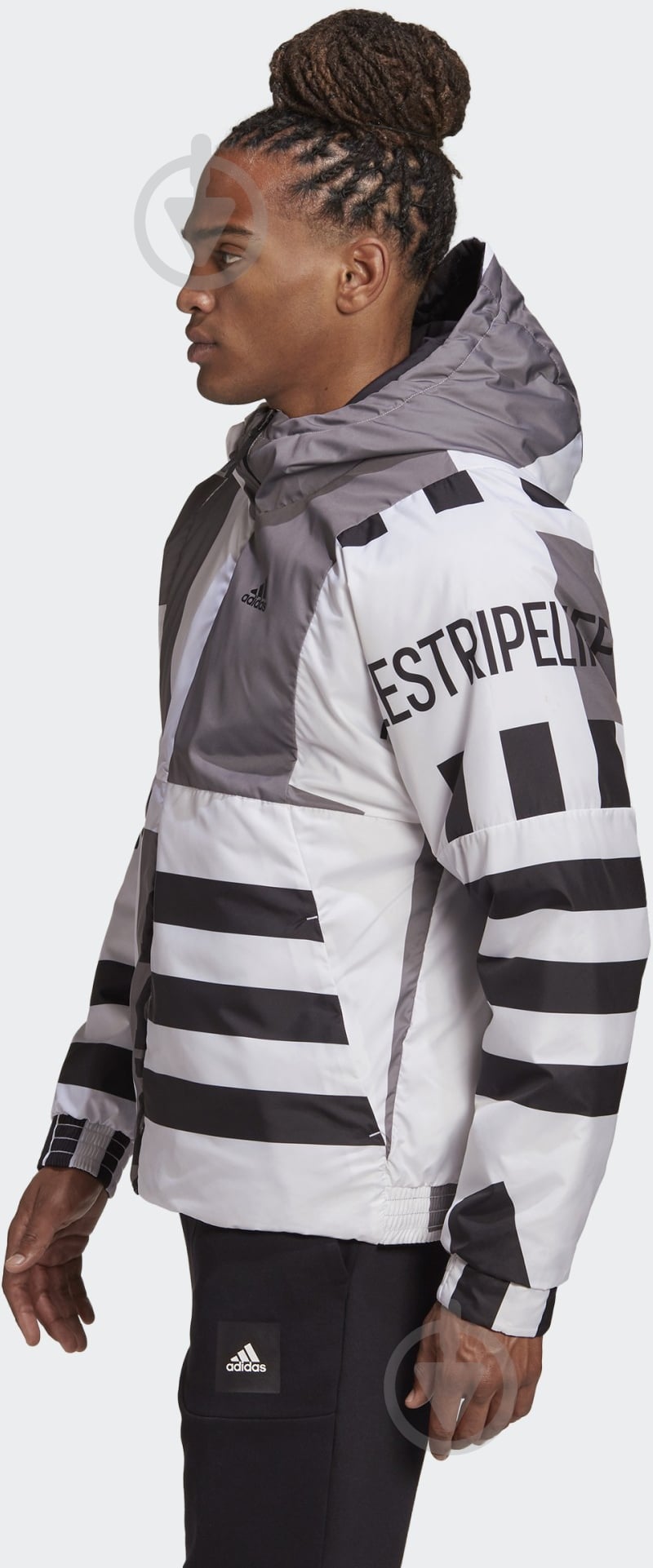 Куртка Adidas BTS REV AOP J FT2456 р.L черная - фото 2