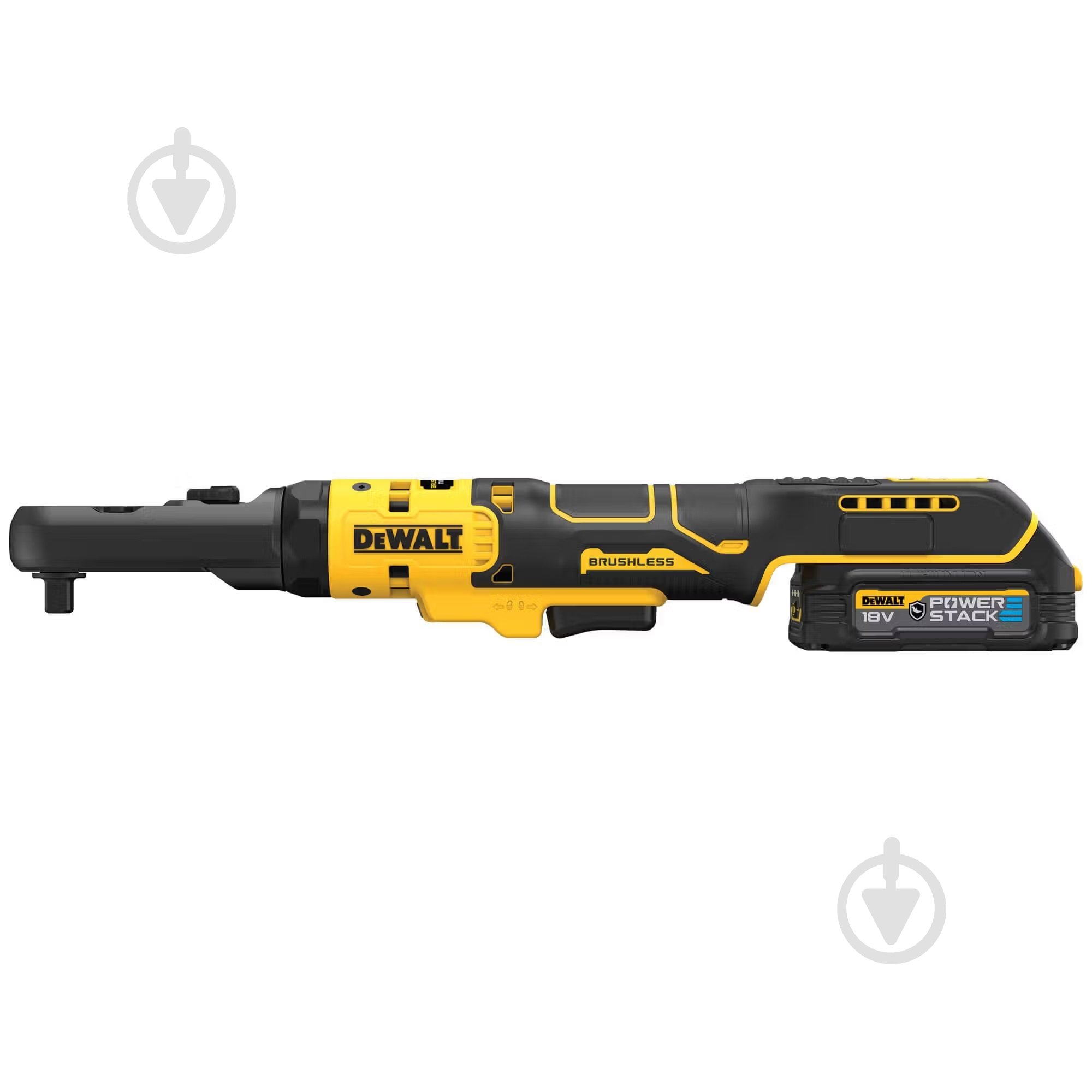 Трещотка аккумуляторная Гайковерт угловой - трещётка аккумуляторный бесщёточный DeWALT DCF510E2G DeWalt DCF510E2G - фото 2