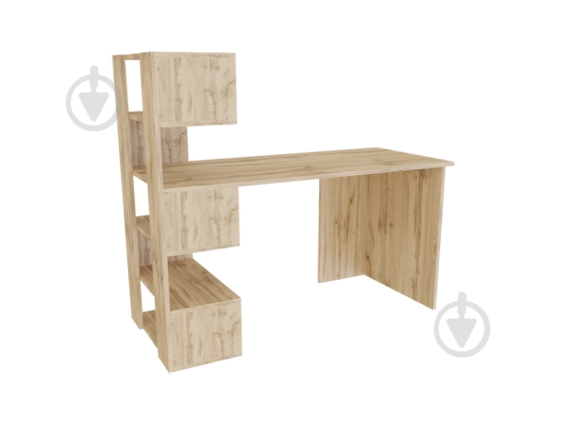 Стол компьютерный DC Robert левый дуб тахо - фото 2