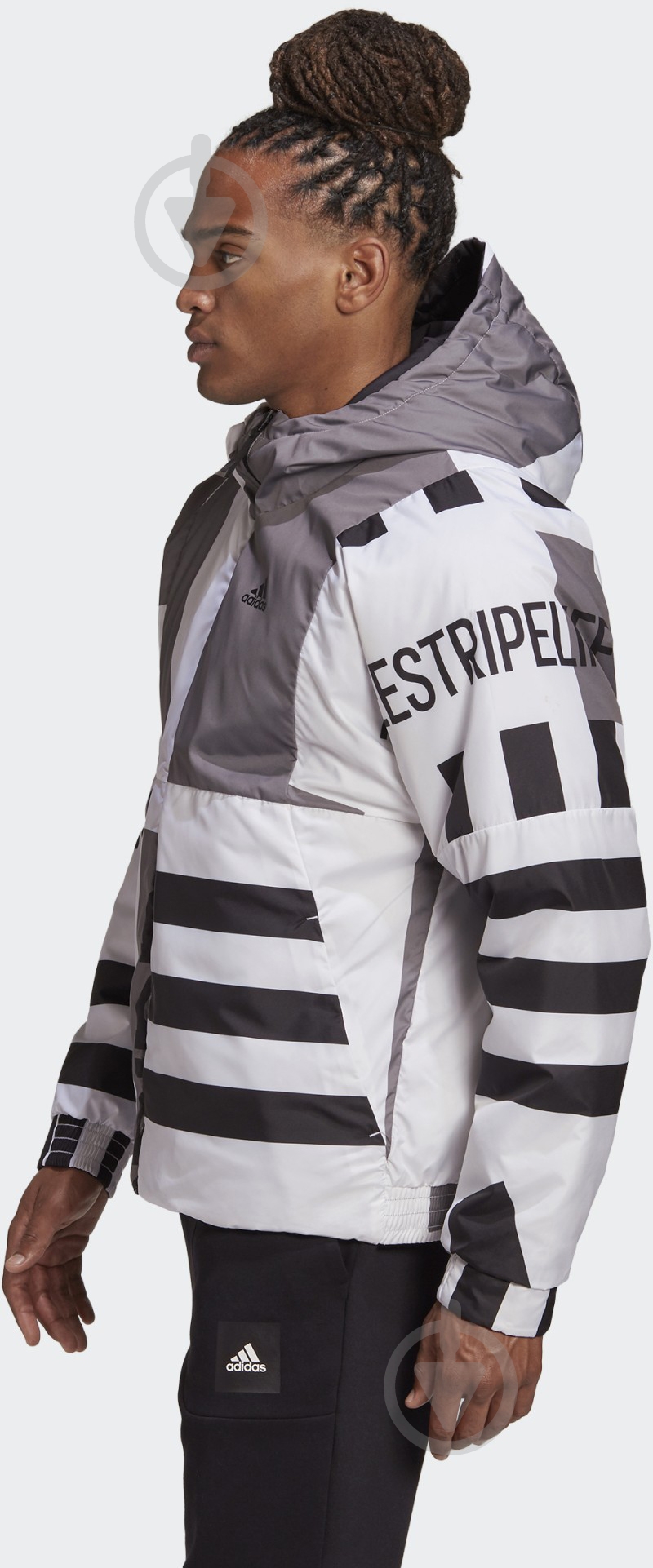 Куртка Adidas BTS REV AOP J FT2456 р.2XL черная - фото 2 Куртка Adidas BTS REV AOP J FT2456 р.2XL черная - фото 2