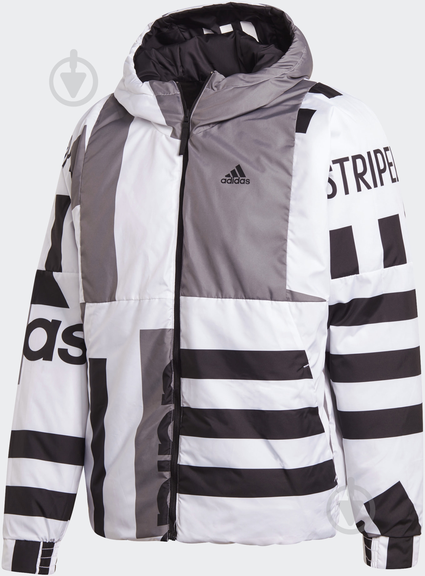 Куртка Adidas BTS REV AOP J FT2456 р.2XL черная - фото 6 Куртка Adidas BTS REV AOP J FT2456 р.2XL черная - фото 6