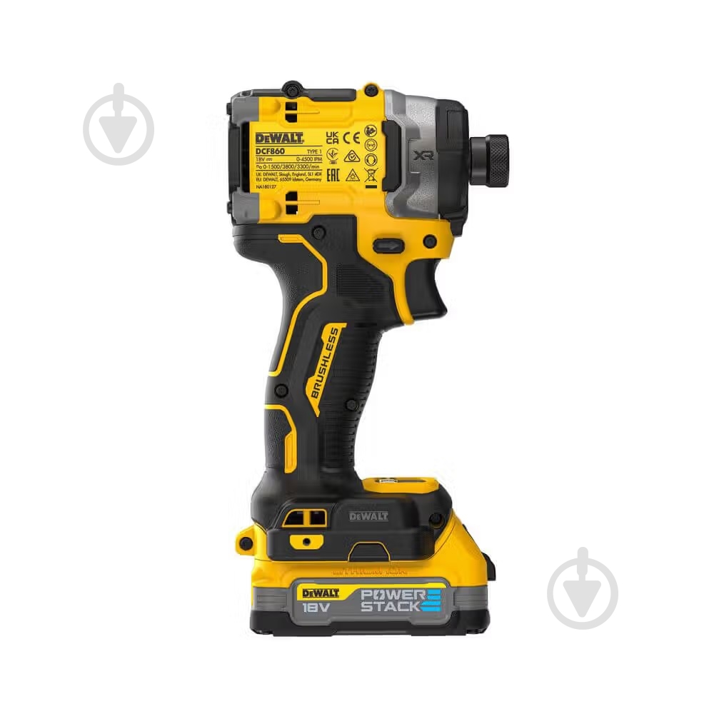 Шуруповерт ударный аккумуляторный DeWalt DCF860E2T - фото 4