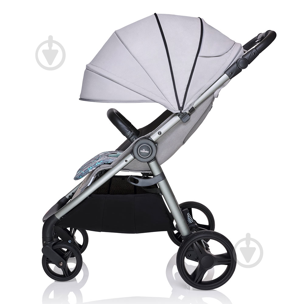 Коляска прогулочная Baby Design Wave 27 Light Gray 202452 - фото 2 Коляска прогулочная Baby Design Wave 27 Light Gray 202452 - фото 2