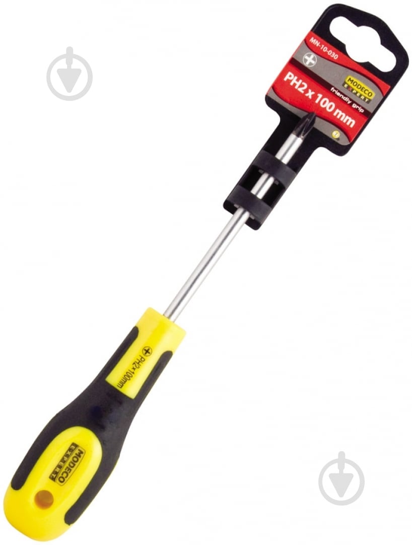 Отвертка MODECO Expert PH2×100 мм MN-10-030 - фото 2
