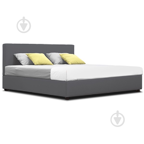 Кровать с подъемным механизмом PRAKTICA Sofa Амели L16 серый графит 160x200 см - фото 1