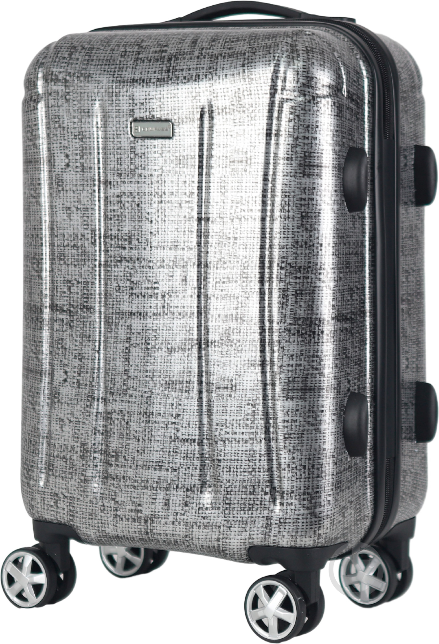 Валіза Compass №900 M графіт 45,5x28x65,5 см - фото 2
