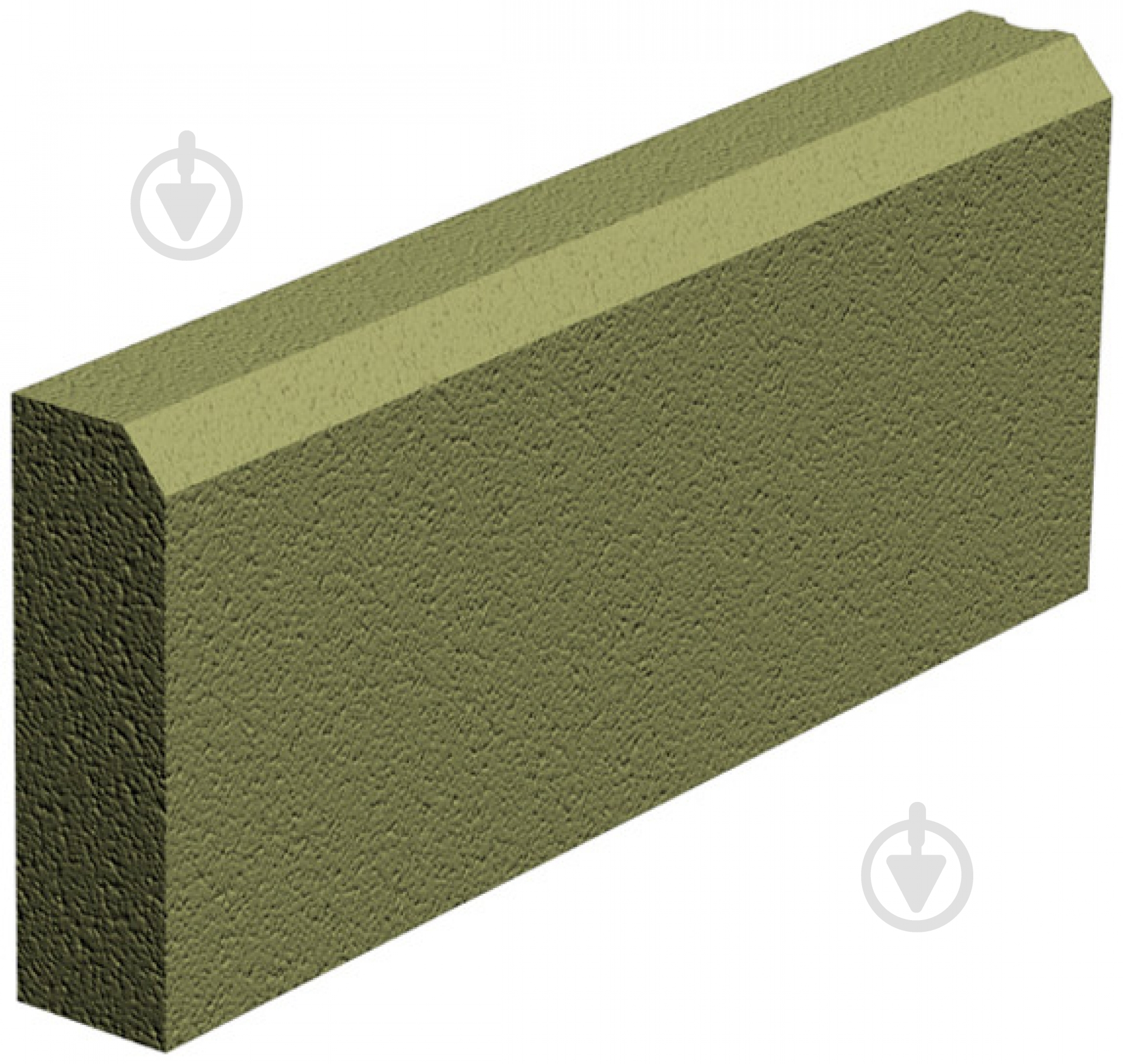 Поребрик ЗОЛОТОЙ МАНДАРИН горчичный 500х200х60 мм - фото 1 Поребрик ЗОЛОТОЙ МАНДАРИН горчичный 500х200х60 мм - фото 1