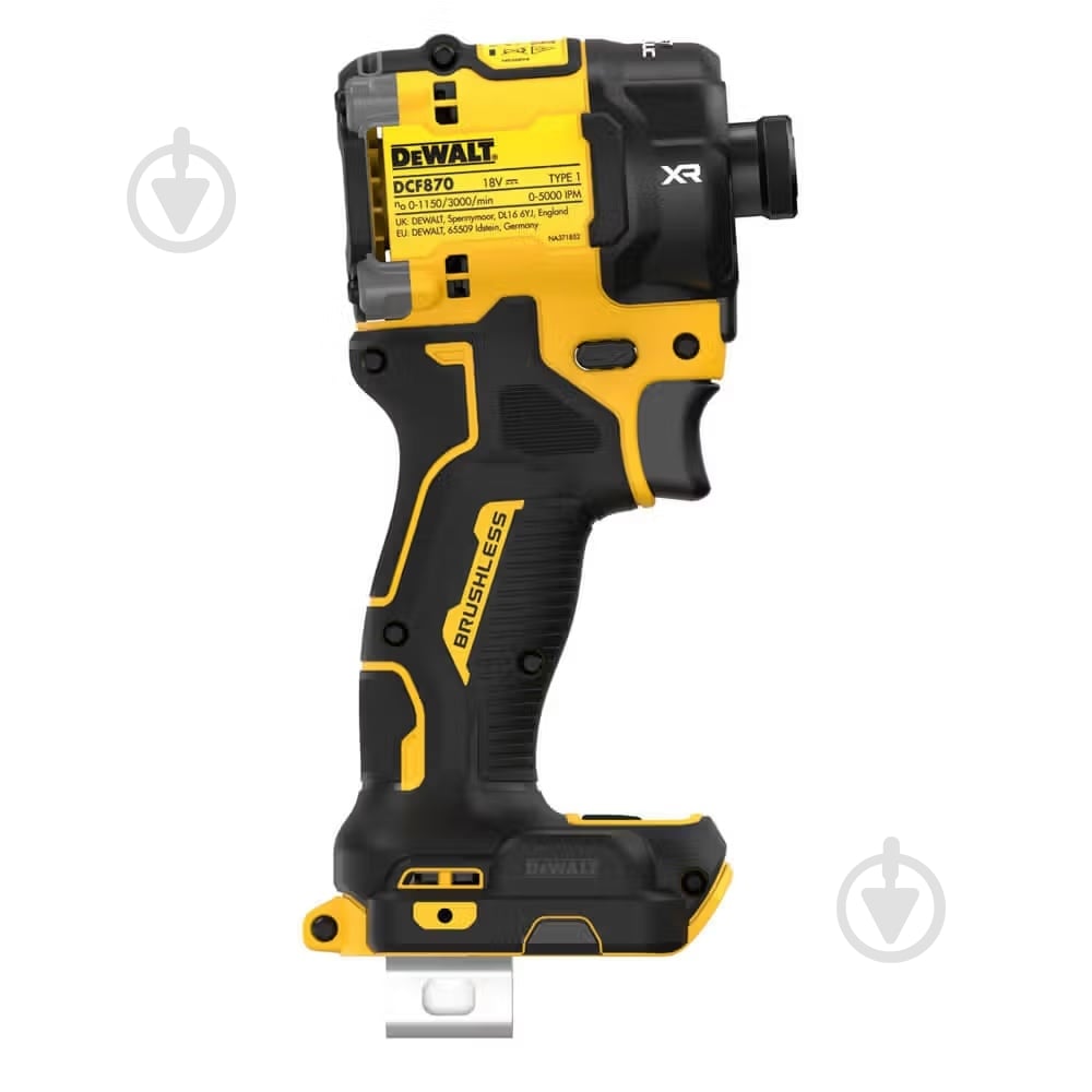 Шуруповерт ударний акумуляторний DeWalt DCF870NT - фото 4