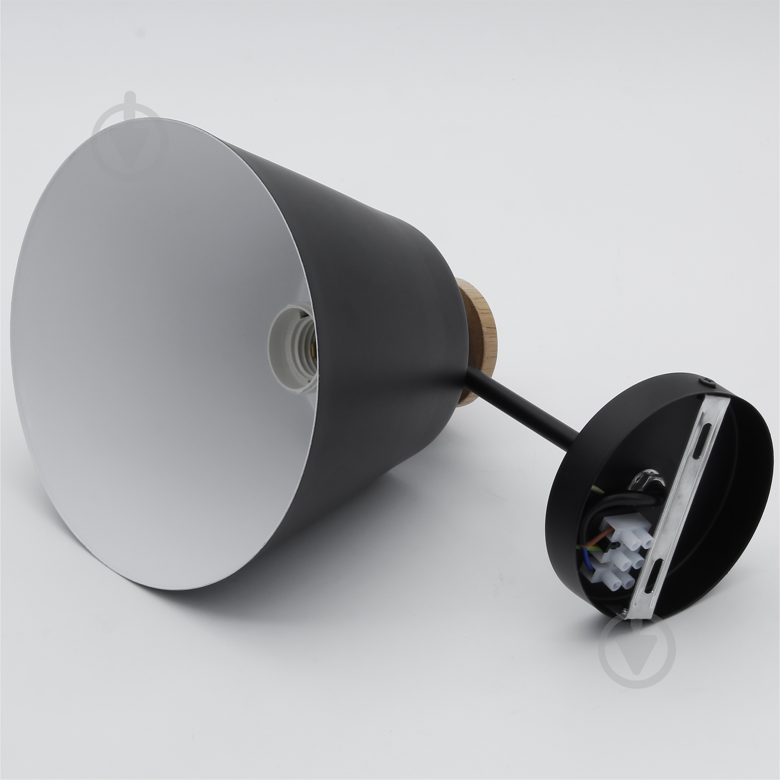 Бра Hopfen 1x40 Вт E27 чорний LF 1 LOFT - фото 4